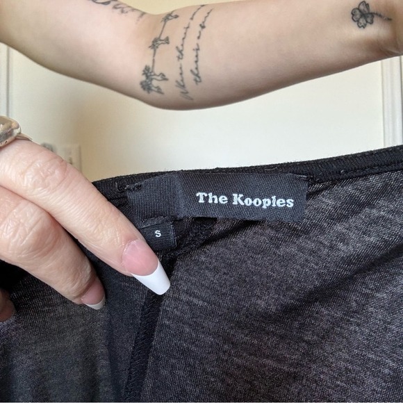 The KOOPLES Dog T-shirt Noir Small - Picture 4 of 5